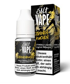 Salt Vape - Zitronenkuchen - Nikotinsalz E-Liquid - 10ml - 20mg