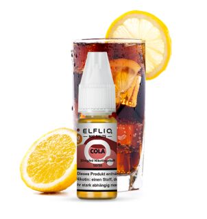 ELFLIQ – Cola NicSalt Liquid by Elf Bar 10ml / 10mg