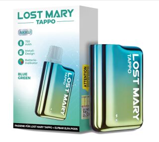 Lost Mary Tappo Akku 750 mAh Blue/Green