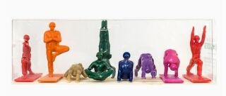 Regenbogen-Yoga-Joes