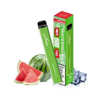 Anoca - Einweg E-Shisha 600 Puffs - Watermelon Ice Nikotinsalz 17mg/ml