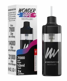 *NEU* Wondervape 7000 - Nachfüllbare E-Zigarette