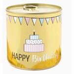 Cancake alles Gute zum Geburtstag Gold Sparkle Brownie