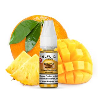 ELFBAR ELFLIQ Pineapple Mango Orange Nikotinsalz Liquid 10 ml  20mg/ml
