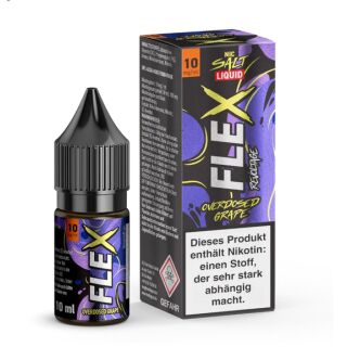 Revoltage Flex Overdosed Grape NicSalt Liquid 10ml / 10mg