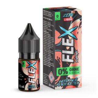 Revoltage Flex Overdosed Peach Ice Tea NicSalt Liquid 0 mg / 10ml