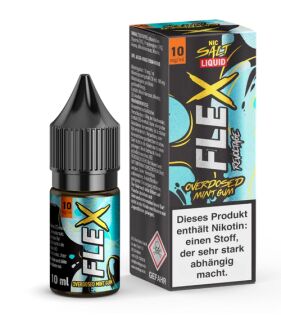 Revoltage Flex Overdosed Mint Gum NicSalt Liquid 10ml / 10mg