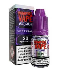 Vampire Vape Purple Craze NicSalt Liquid 10ml / 20mg