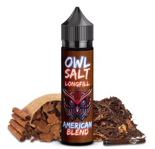 OWL Salt Aroma Longfill - American Blend - 10ml in 60ml Flasche