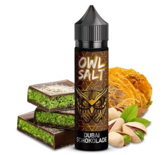 OWL Salt Aroma Longfill - Dubai Schokolade - 10ml in 60ml Flasche