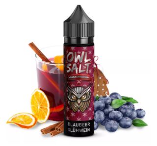 OWL Salt Aroma Longfill - Blaubeer Glühwein - 10ml in 60ml