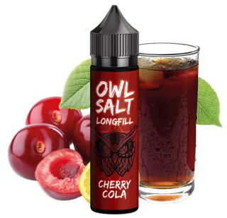 OWL Salt Aroma Longfill - Cherry Cola - 10ml in 60ml