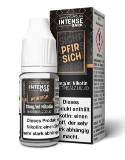 Pfirsich - Intense Dark - Nikotinsalz E-Liquid - 10ml - 20mg