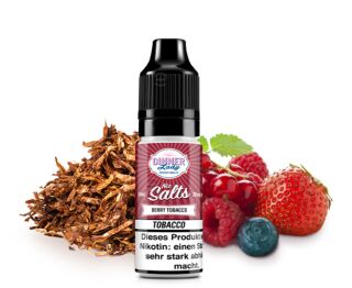 DINNER LADY Berry Tobacco Nikotinsalz Liquid 10 ml/20mg