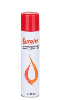 Eurojet Feuerzeug Gas mit Plastikdüse 300ml