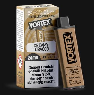 Expod Slim Prefilled Pod 2ml - Vortex - Creamy Tobacco 10 mg/ml