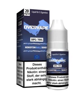 Overvape - Nikotinsalz Shot 20mg/ml 30PG/70VG