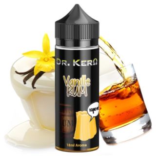 Dr. Kero - Vanille + Rum | 18ml Aroma in 120ml Flasche